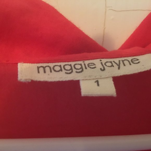 Maggie Jayne Red Babydoll Dress - Picture 6 of 6